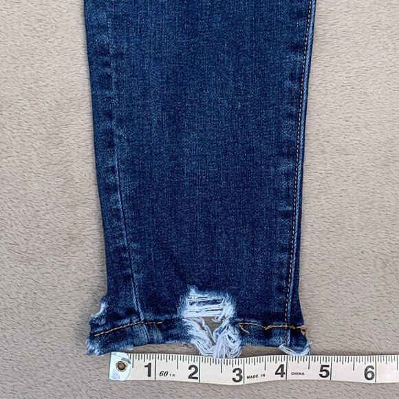 American Eagle Outfitters Next Level Stretch Distressed Super Hi-Rise Jeggings - Picture 9 of 15